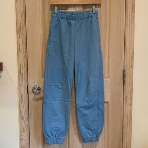 Brandy Melville blue rosa sweatpants